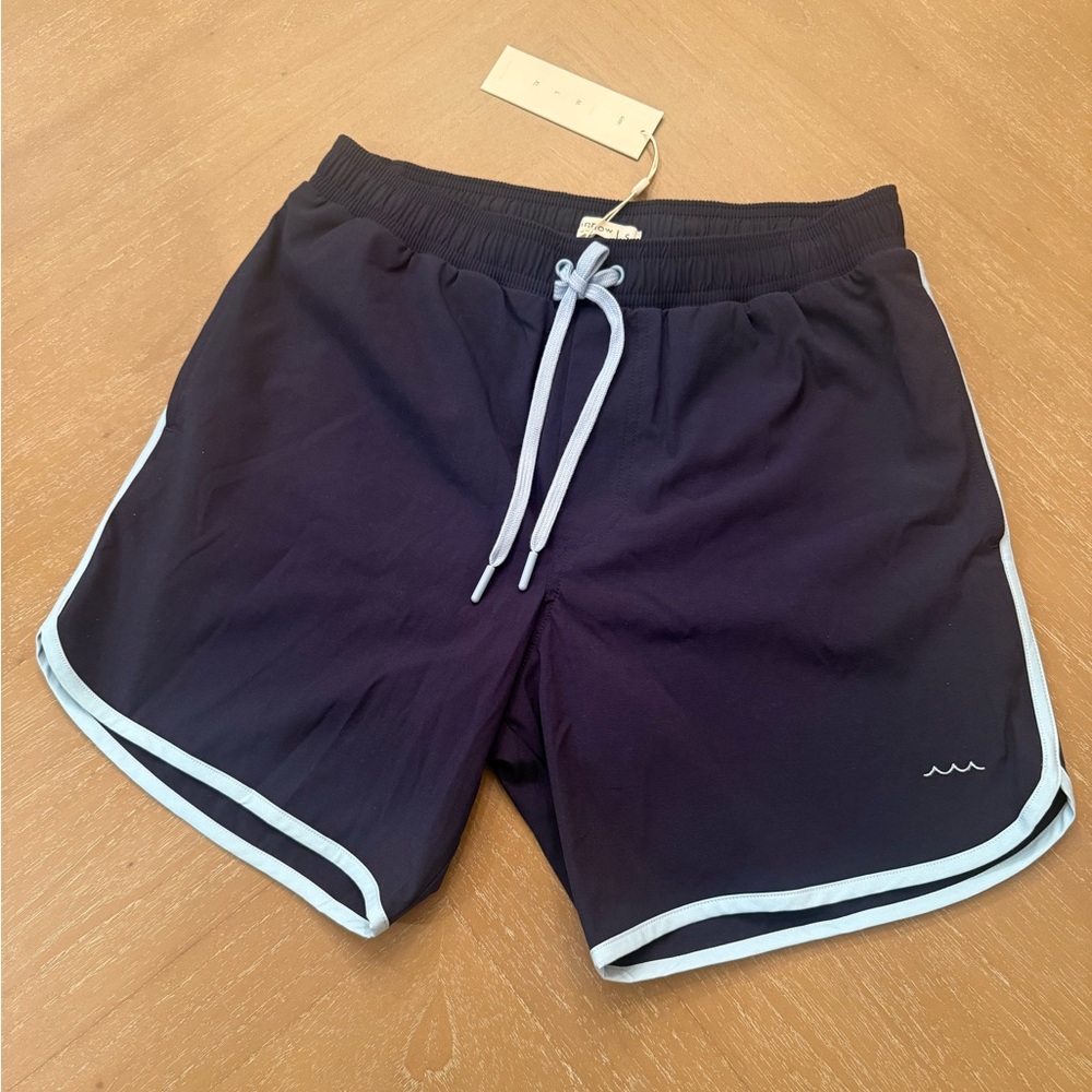 Minnow Navy Boardie Swim Trunks
